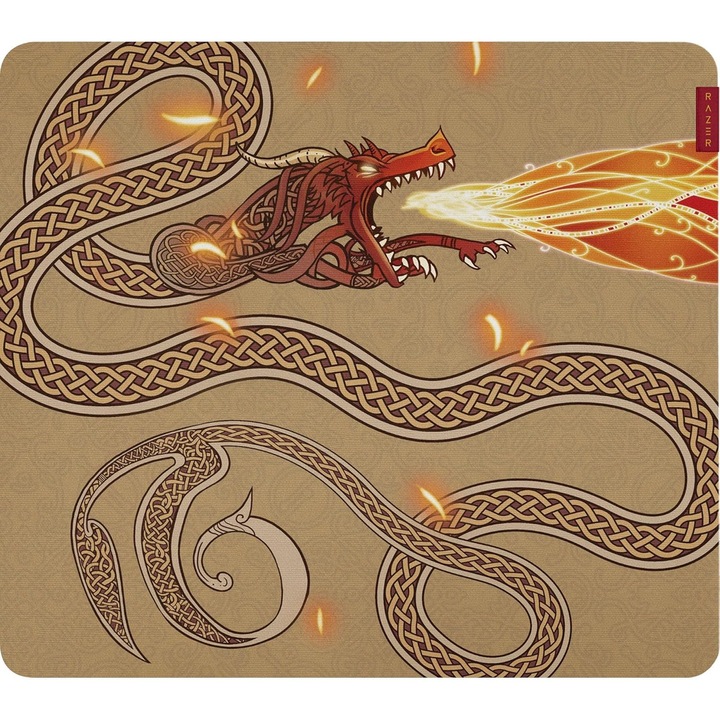 Mouse Pad Razer Gigantus V2 L Counter-Strike 2 Edition, Soft, 450 x 400 x 3 Auriu