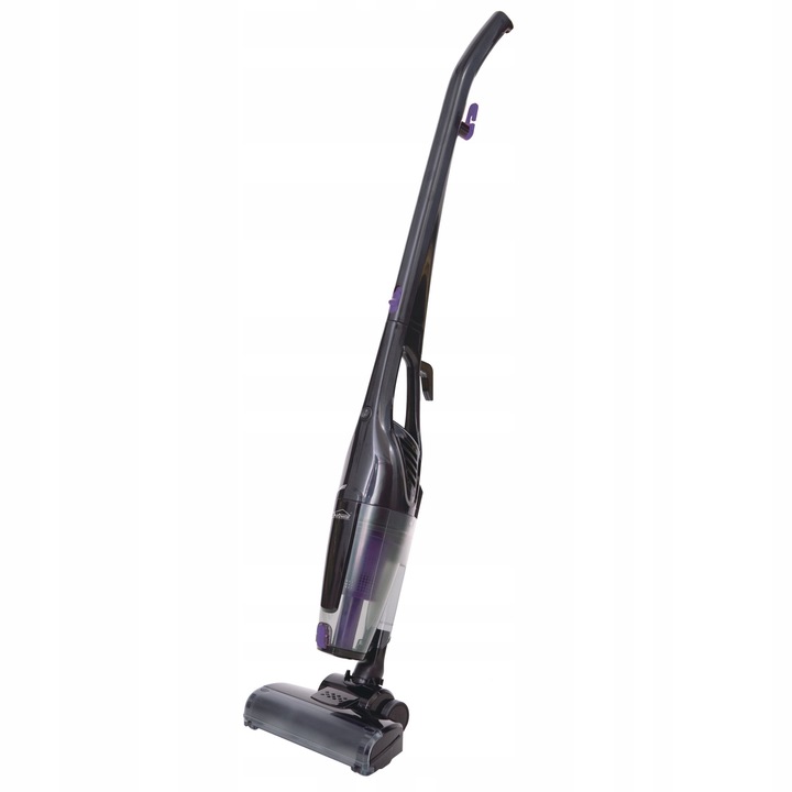 Aspirator vertical fara sac AirDweller 950W, 2 in 1, turboscuptor, negru, 1.5L