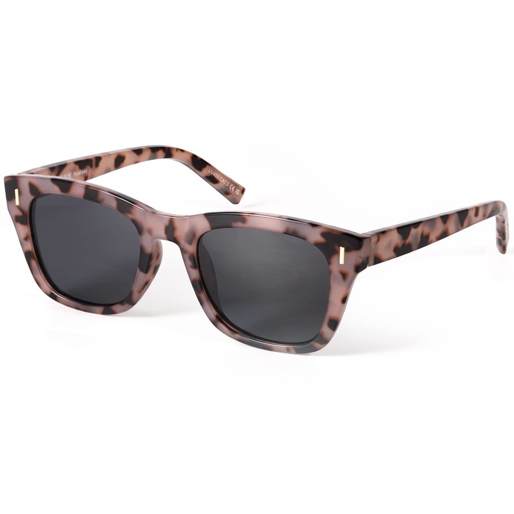 Ochelari LVIOE Femei Polarizati Vintage Negru UV400