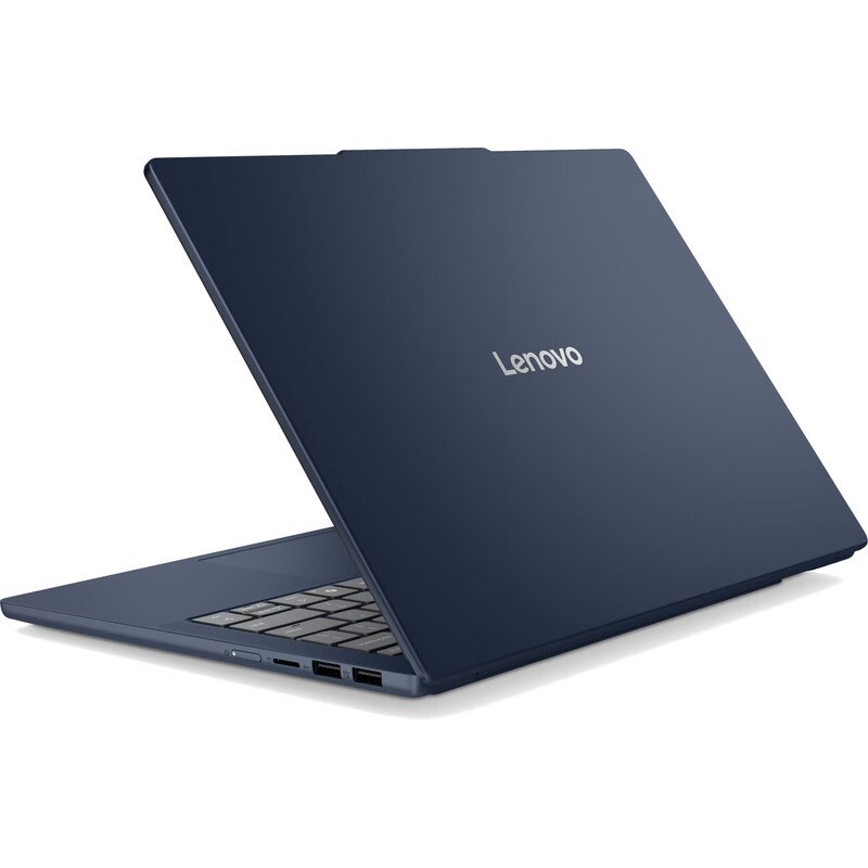 Laptop Lenovo IdeaPad Slim 5 14ABR8 cu procesor AMD Ryzen™ 5 7530U pana la 4.5 GHz, 14", WUXGA, OLED, 16GB, 512GB SSD, AMD Radeon™ Graphics, No OS, cosmic blue