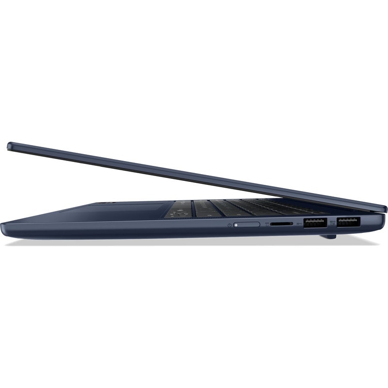 Laptop Lenovo IdeaPad Slim 5 14ABR8 cu procesor AMD Ryzen™ 5 7530U pana la 4.5 GHz, 14", WUXGA, OLED, 16GB, 512GB SSD, AMD Radeon™ Graphics, No OS, cosmic blue