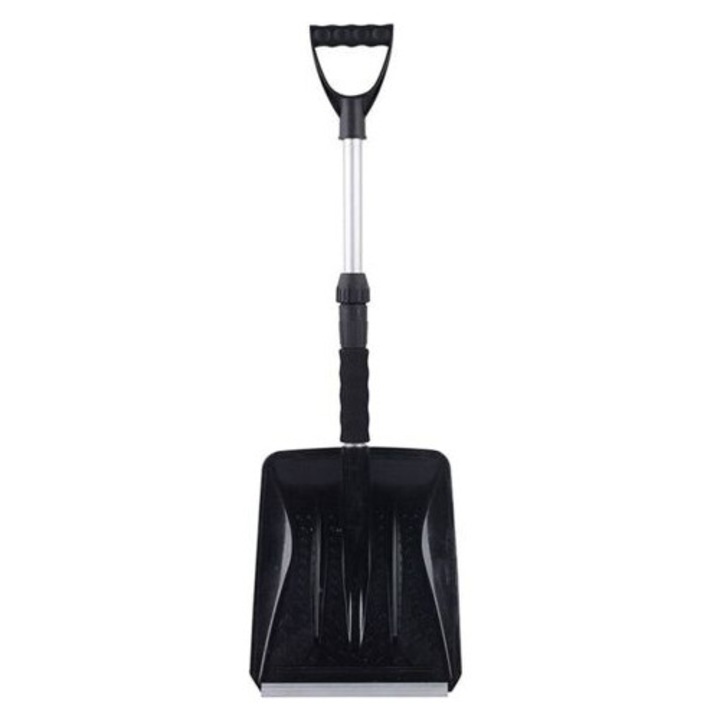 Lopata de zapada telescopica, maner din aluminiu, lama din plastic, usor de utilizat, 1kg