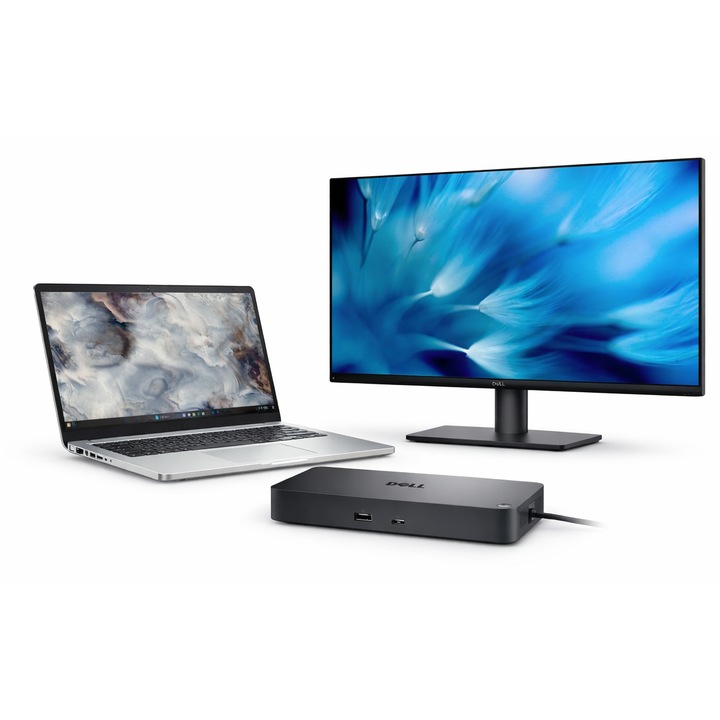 Laptop Dell Ultra 7 / 32GB RAM / SSD 1TB + Dock + Monitor 27” – Pachet Profesional Complet