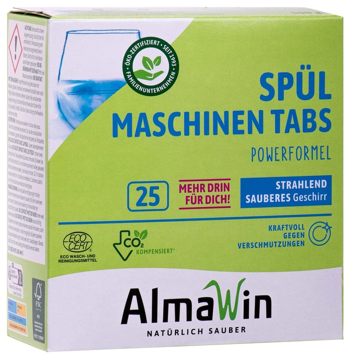 Mosogatógép tabletta 25 db, extra erős, extra ragyogó – mélytisztítás és vízkő elleni védelem