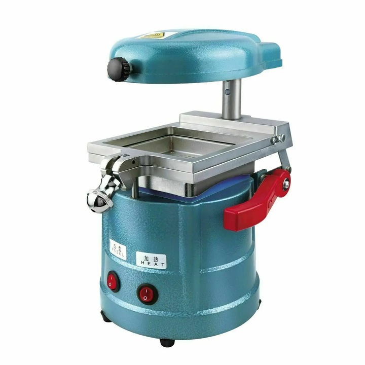 Aparat de vacuum si termoformare dentar, JT-018, 220V, motor 800W, incalzire 600W, constructie robusta, pentru laborator dentar