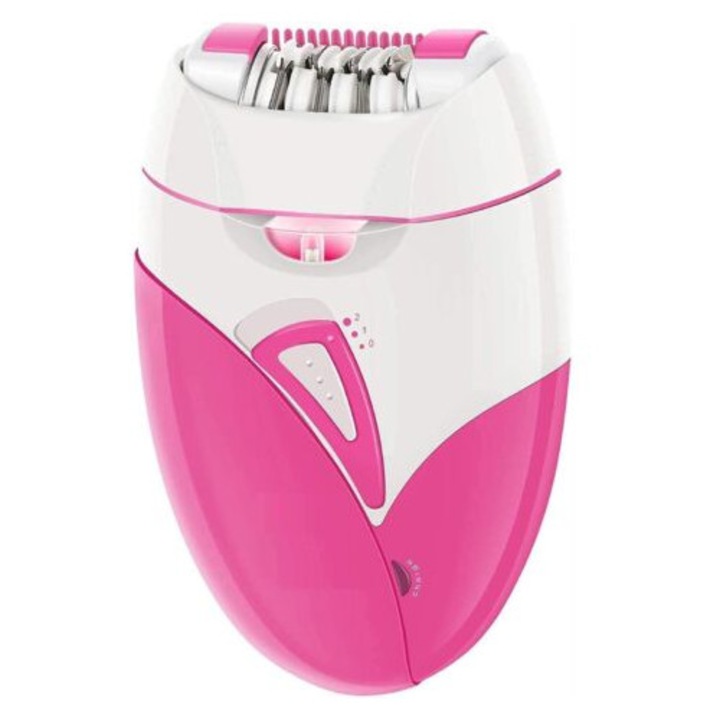 Epilator electric pentru femei, 2 viteze, cu lumina LED, incarcare USB, pentru fata si zone intime