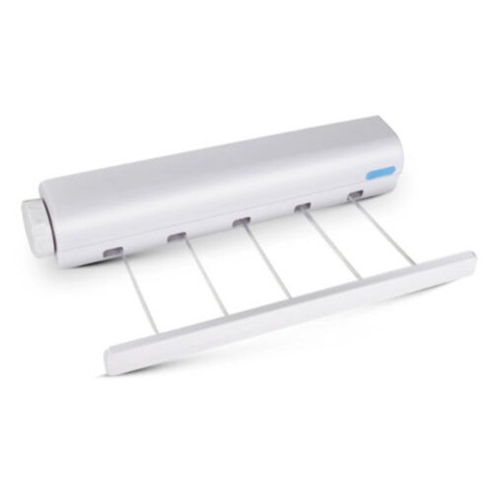 Uscator rufe extensibil montat pe perete, 5 linii, 3.2m, utilizare interioara si exterioara