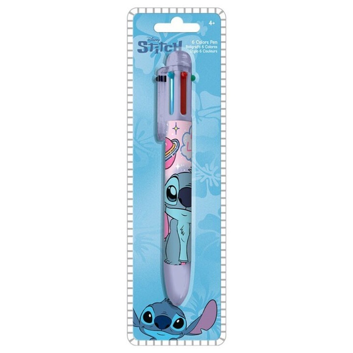 Disney Lilo és Stitch, A csillagkutya This World 6 színű toll