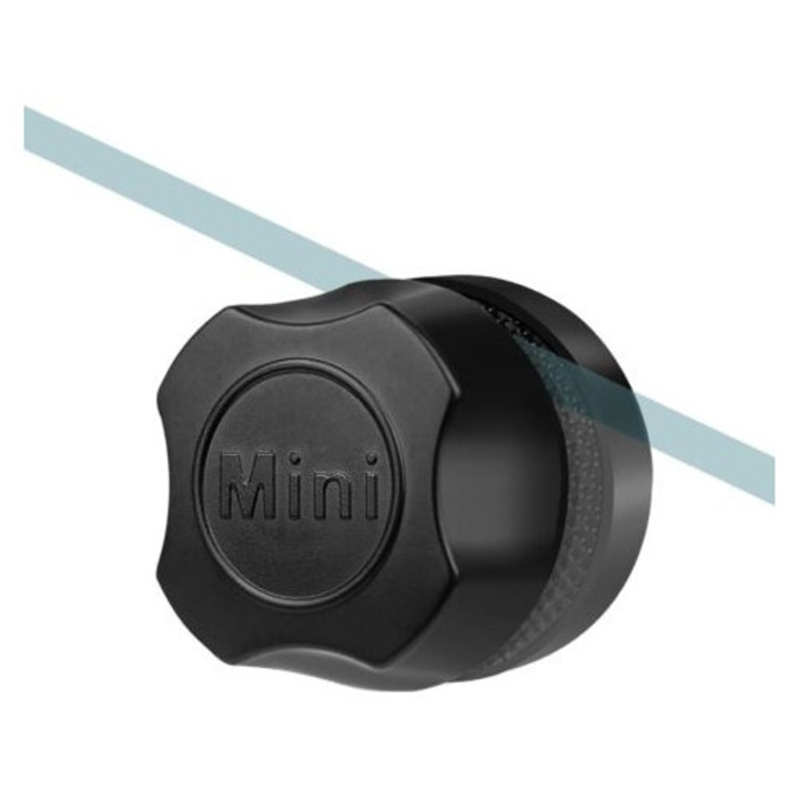 Perie magnetica pentru curatarea acvariilor, mica, 37x25mm, neagra