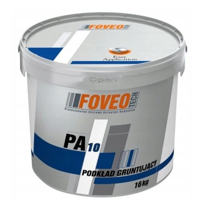 PA10 Foveo-Tech akril alapozó 15kg, ásványi és akril vakolatokhoz, bel- és kültérre