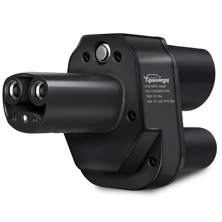 Adaptor GUWIEYG CCS2 la NACS pentru incarcator EV auto electric, compatibil cu vehiculele electrice Tesla