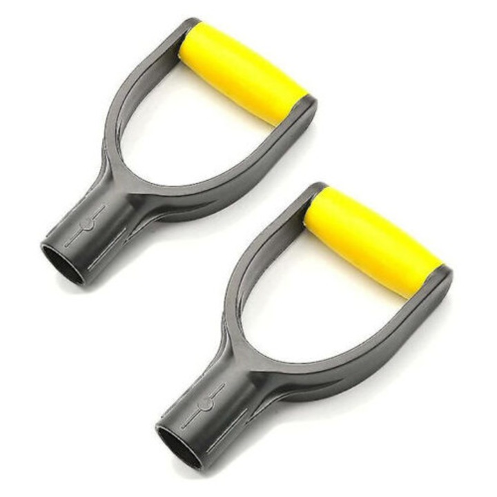 Cozi pentru unelte, 2 bucati, galben-negru, 19.3x10.5cm