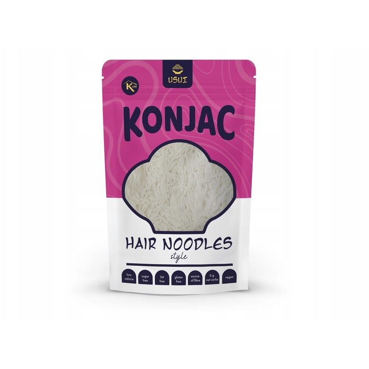 Usui konjac cérnametélt lében 270 g