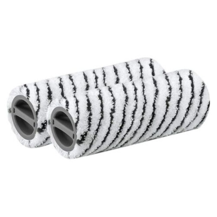 Set role pentru Karcher pentru pardoseli dure, 2 bucati, gri