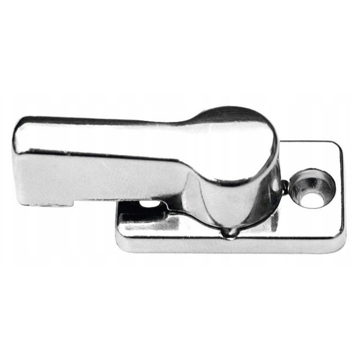 Blokada usa metalica cromata, 50x25mm, set