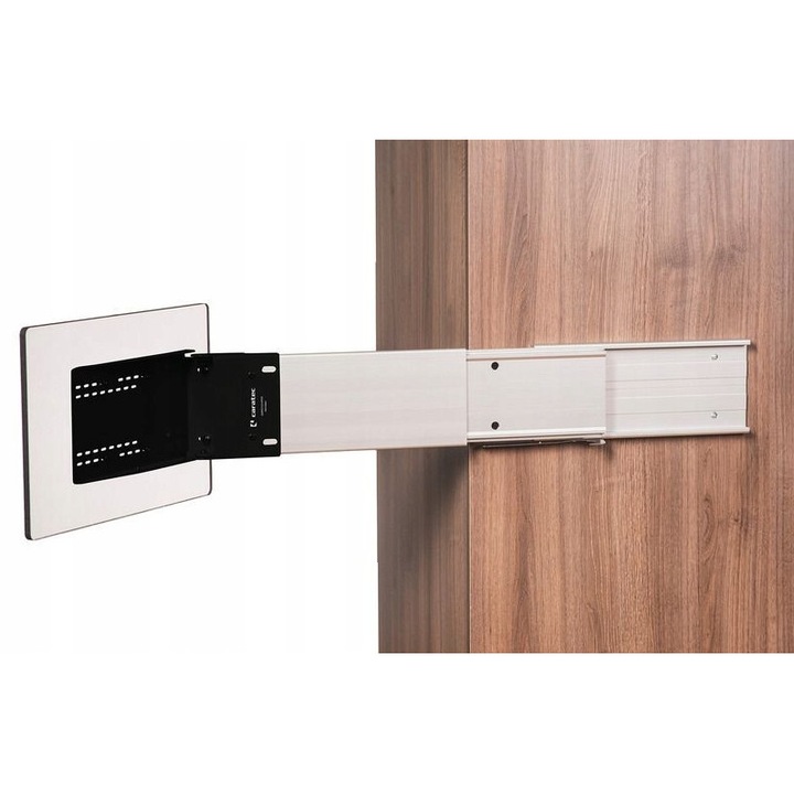 GoMarket CFA101L TV tartó 15-24", ezüst, méretei 41x15,5x4,2cm, oldalsó rögzítés