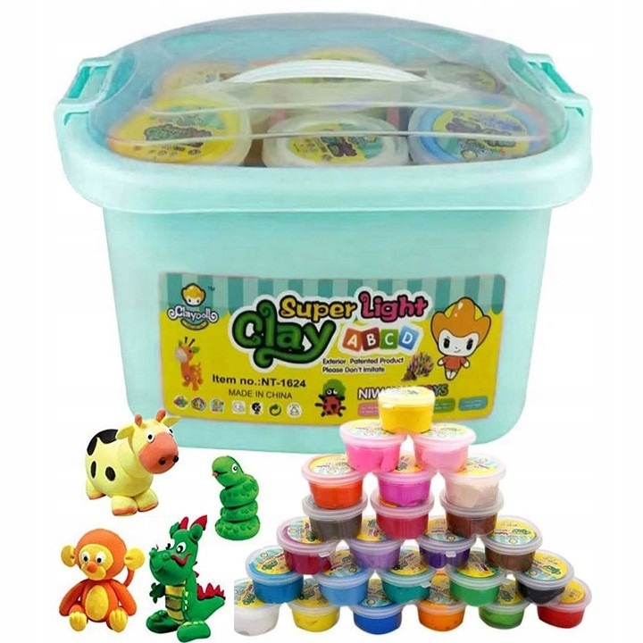 Piankolina Magiczna készlet, 36 darabos, rózsaszín vagy kék, kiegészítőkkel, bőröndben