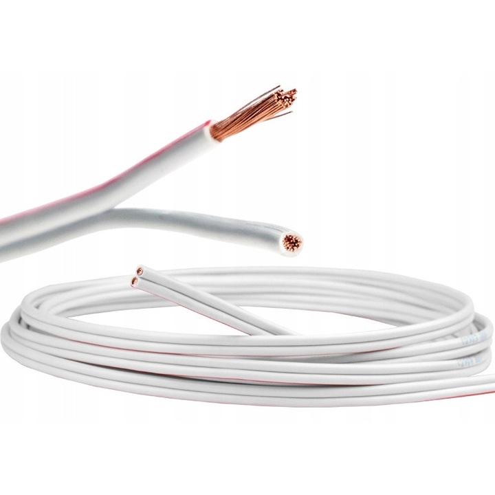 Cablu audio Cross-Tech OFC 2x4mm, 30m, cu conductor din cupru pur, polarizare marcata