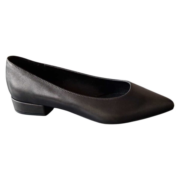 Pantofi dama Cox realizati din piele naturala box captuseala si brant din piele naturala stil casual-elegant V2