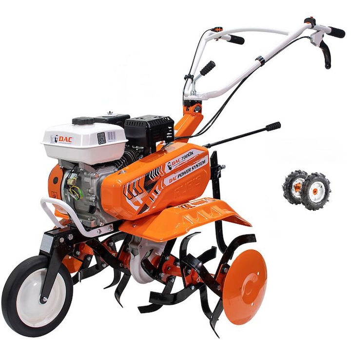 Motosapa DAC 7000 K + roti cauciuc 4.00-8 7CP