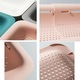 Scurgator vase retractabil, design ajustabil, capacitate mare, roz
