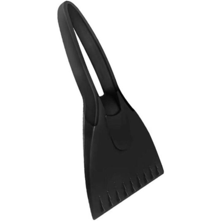 Racleta de gheata si lopata de zapada pentru masini, neagra, set