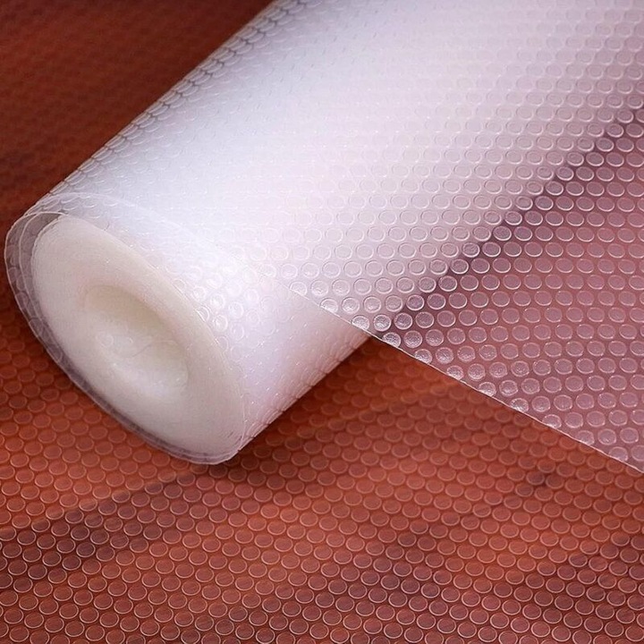 Masuta transparenta antiderapanta din EVA, lavabila si impermeabila, 0.6x3m, set