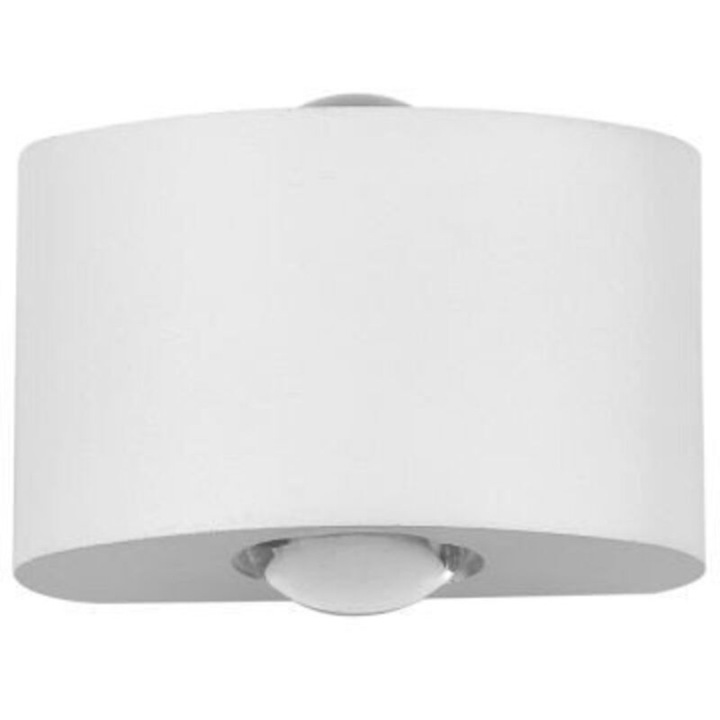 Aplica de exterior, alb, structura din aluminiu, LED, 120 lumeni, 85-265V