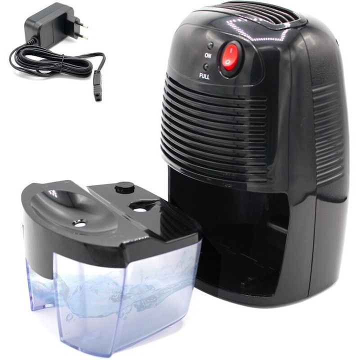 Mini páramentesítő, 500ml, fekete, 1 darabos készlet