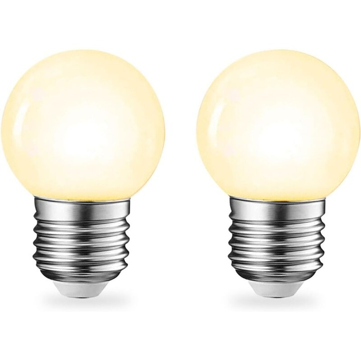 LED izzó E27 3W 6500K hideg fehér fény, 1 darabos készlet