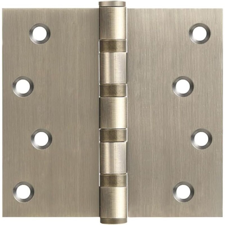 Balamale din otel inoxidabil, 4x3x3cm, pentru usi din lemn si metal, set de 1 bucata, bronz