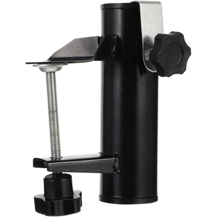 Suport umbrele, 3.8 cm diametru, material durabil, montare usoara, pentru balcoane, terase, barci, set 1 bucata