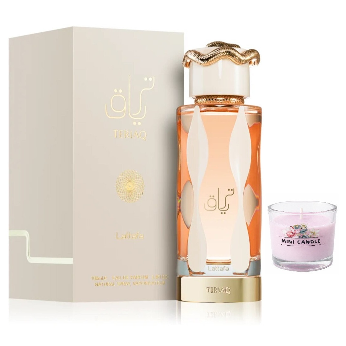 Apa de Parfum Lattafa Teriaq 100 ml, parfum arabesc, note dulci și