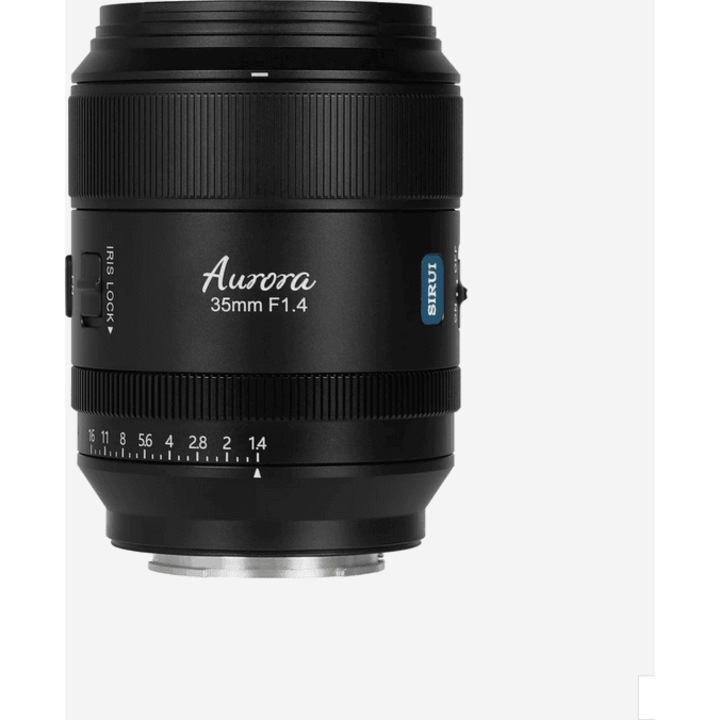 Obiectiv Sirui Aurora, 35mm, F1.4, Full Frame Autofocus (X Mount), Negru