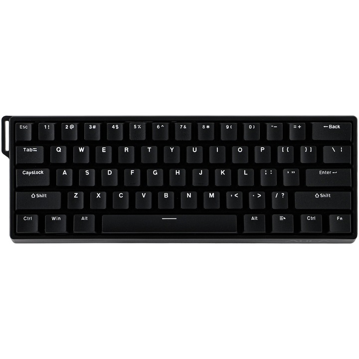 Механична клавиатура EPOMAKER AULA WIN60 HE, 60%, Hall Effect Magnetic Switch, 8K, RGB, Черен, macOS/Windows/Linux