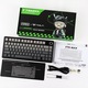 Безжична механична геймърска клавиатура AULA F75 Max, Wireless Tri-Mode, TFT дисплей, Knob, възможност за гореща смяна, превключватели LEOBOG Reaper, RGB, US layer 75%, черна, macOs/Windows/Linux