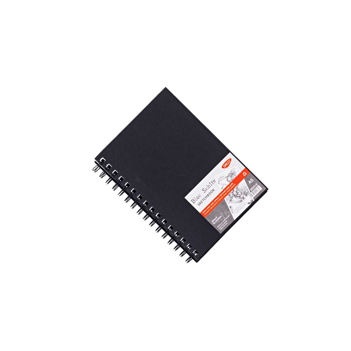 Bloc de desen A5, 80 file, 100 g/mp, ideal pentru schite in creion si carbune DACO sku28