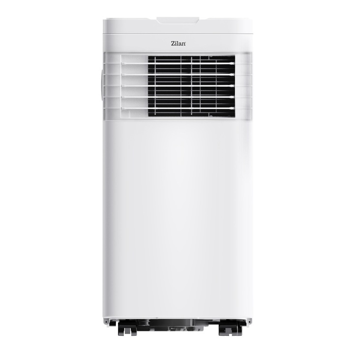 Aer Conditionat Portabil Zilan ZLN7102, 9000 BTU/h, Functie 3 in 1, Clasa energetica A, Silentios, Kit inclus