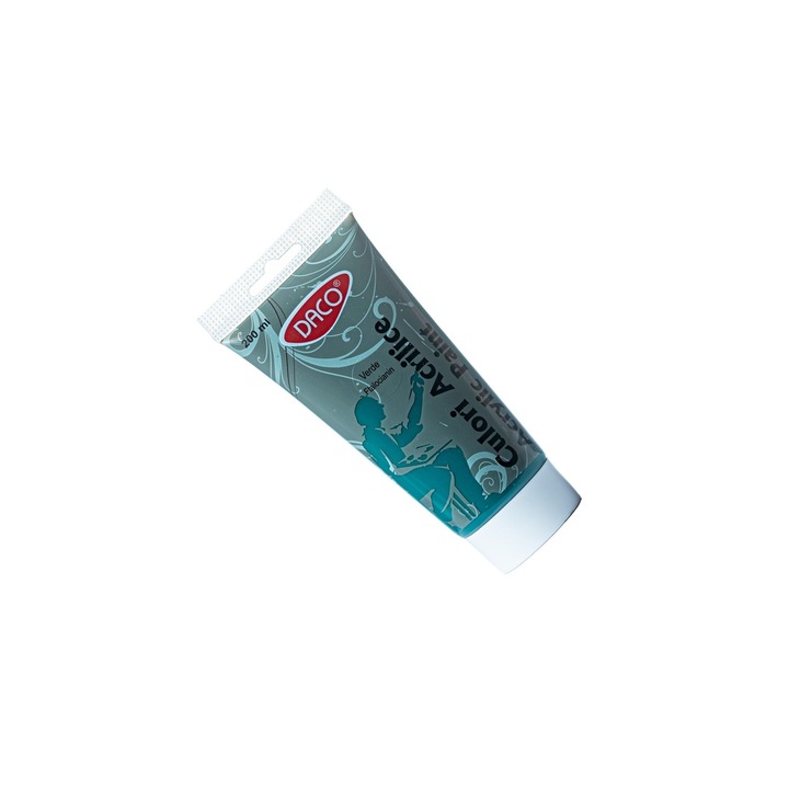 Culori Acrilice, Verde Ftalocianin, 200 ml, pentru pictura DACO sku11