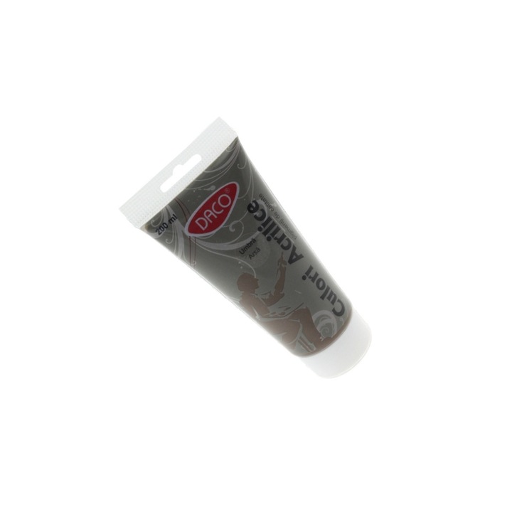 Culoare Acrilica Umbra Arsa 200 ml pentru Profunzime si Textura DACO sku11