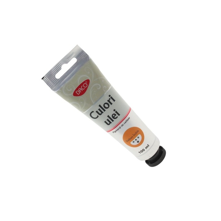 Culori Ulei, Galben Inchis, Tub 100 ml DACO sku11