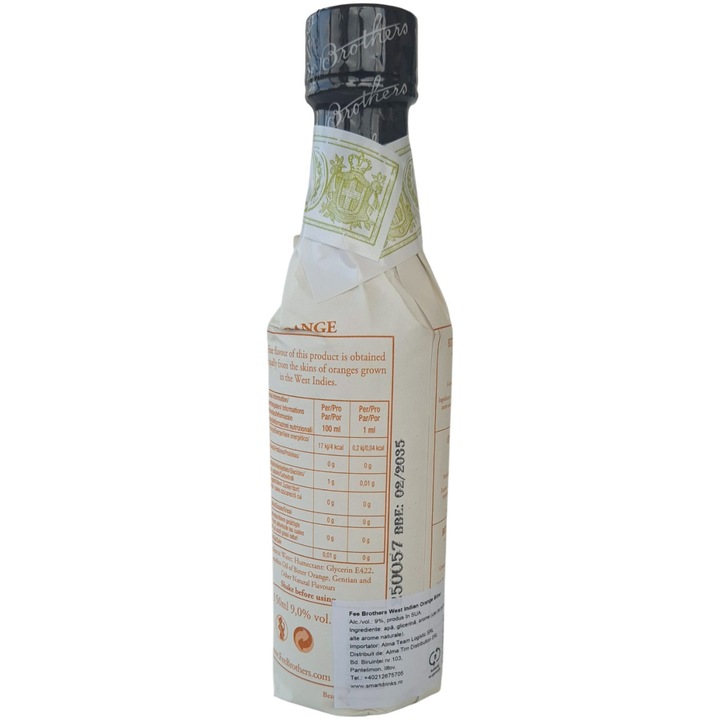 Bitter Fee Brothers West Indian Orange, 150ml