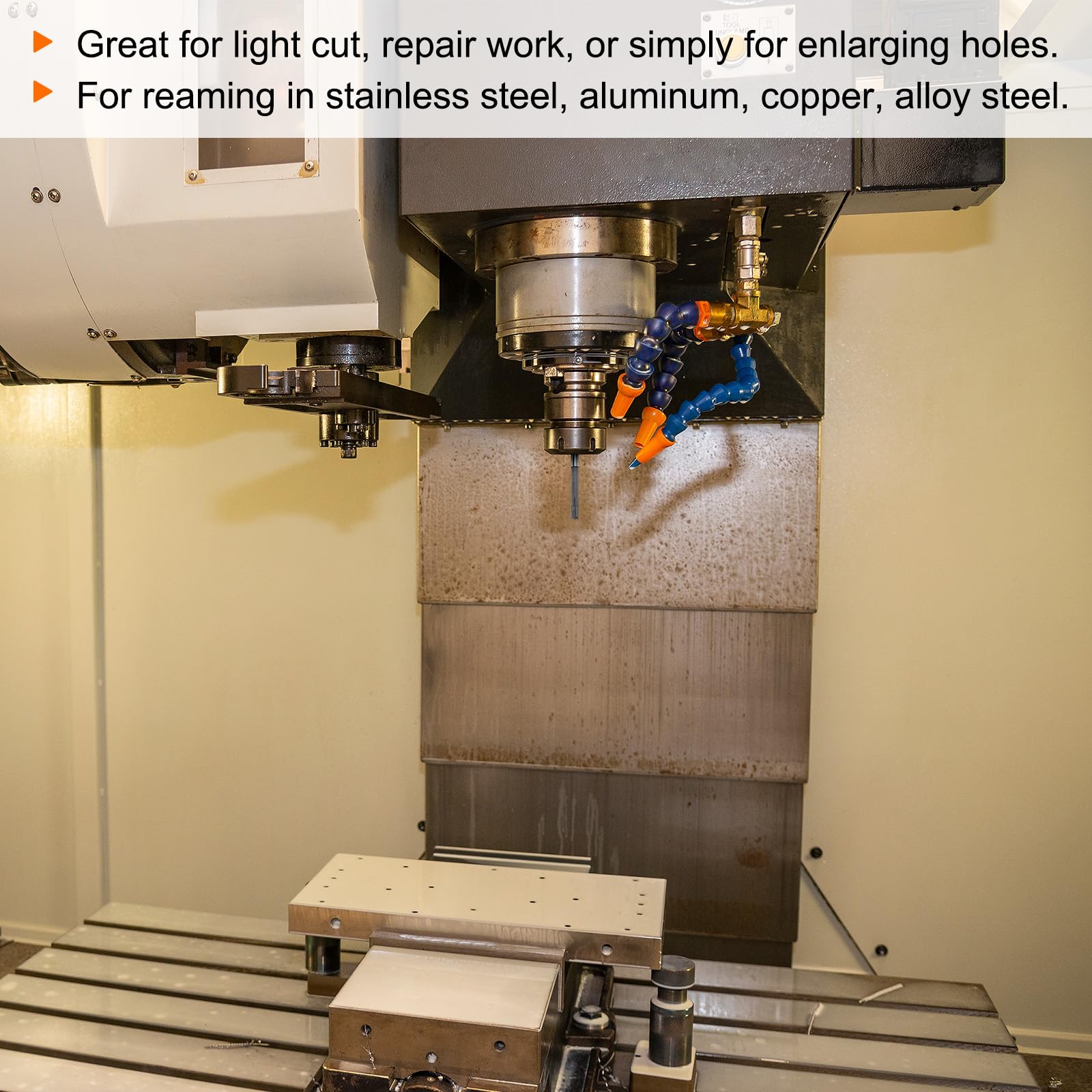 Cutter Lama 5.1mm H7, Carbid, Fluturi Drepte, Rășină pentru Frezare ...