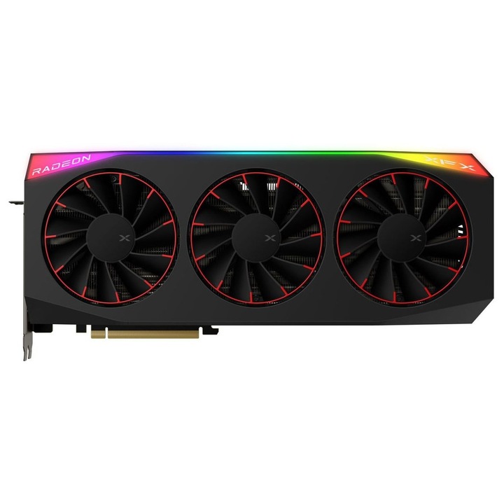 Placă video XFX Radeon RX 9070 XT, 16 GB GDDR6, RGB
