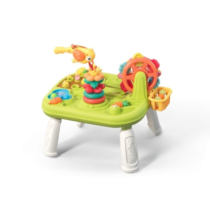 Măsuță de Joacă Multifuncțională Avaleea, Joc de Pescuit și Lovire cu Ciocanelul, Multicolor, 32.3x26.3x11.8cm