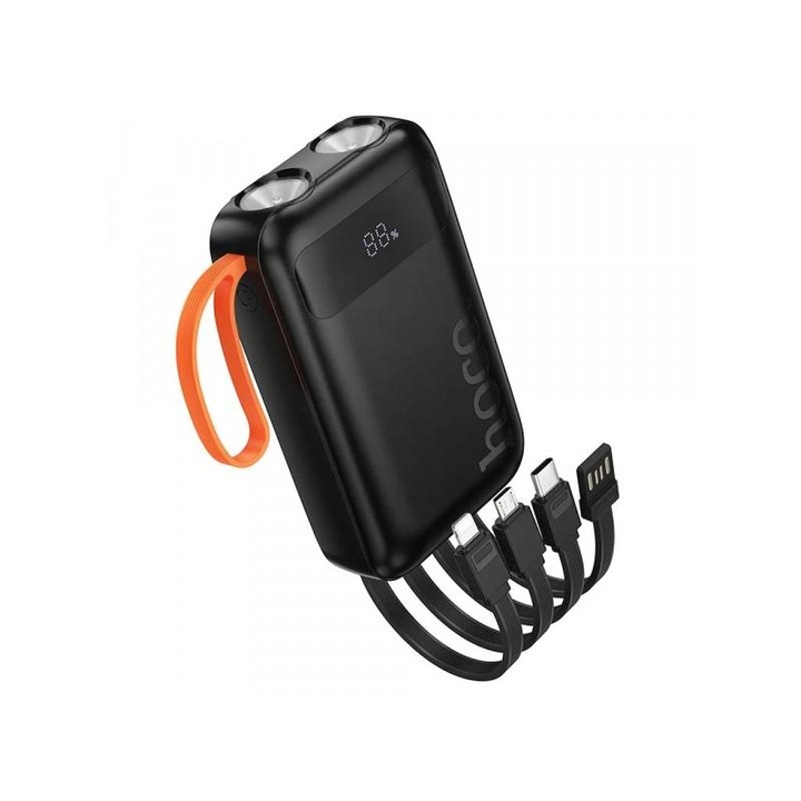 Baterie externă Hoco J151 10000mAh, 10W, neagră, USB-A