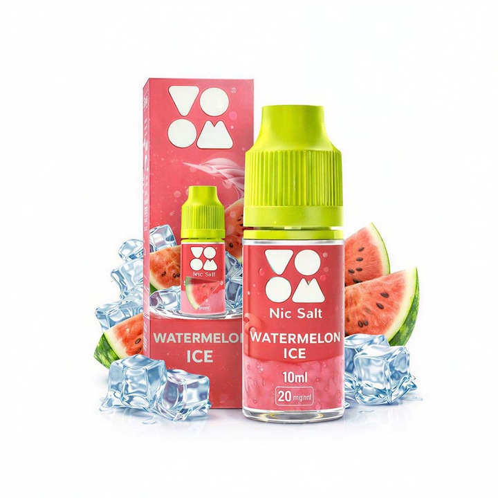 Lichid tigara electronica Voom, Watermelon Ice, 20mg, 10ml