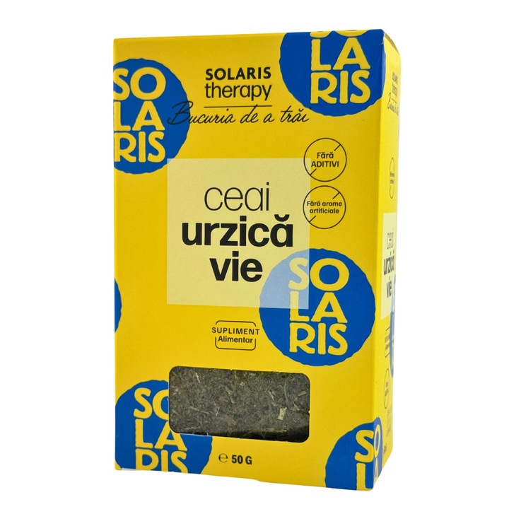 Solaris csalántea, 50g, teáskannához, íz: csalán
