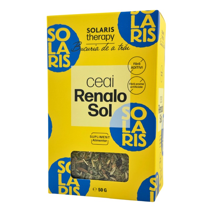 Solaris gyógytea, 50g, vese- és emésztési előnyökkel
