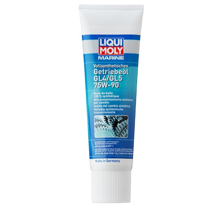 Ulei transmisie marin Liqui Moly Marine Gear Oil 75W-90, GL4/GL5, sintetic, 250 ml